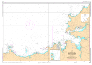 Carta ihm 412 De la punta Frouxeira a las islas Sisargas