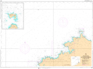 carta ihm 413 De las islas Sisargas a cabo Villano