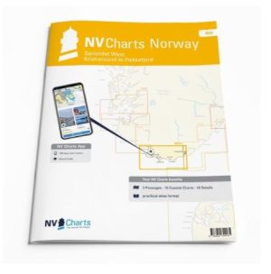 NV Charts Norway NO4 - Sørlandet Vest - Flekkefjord til Kristiansand